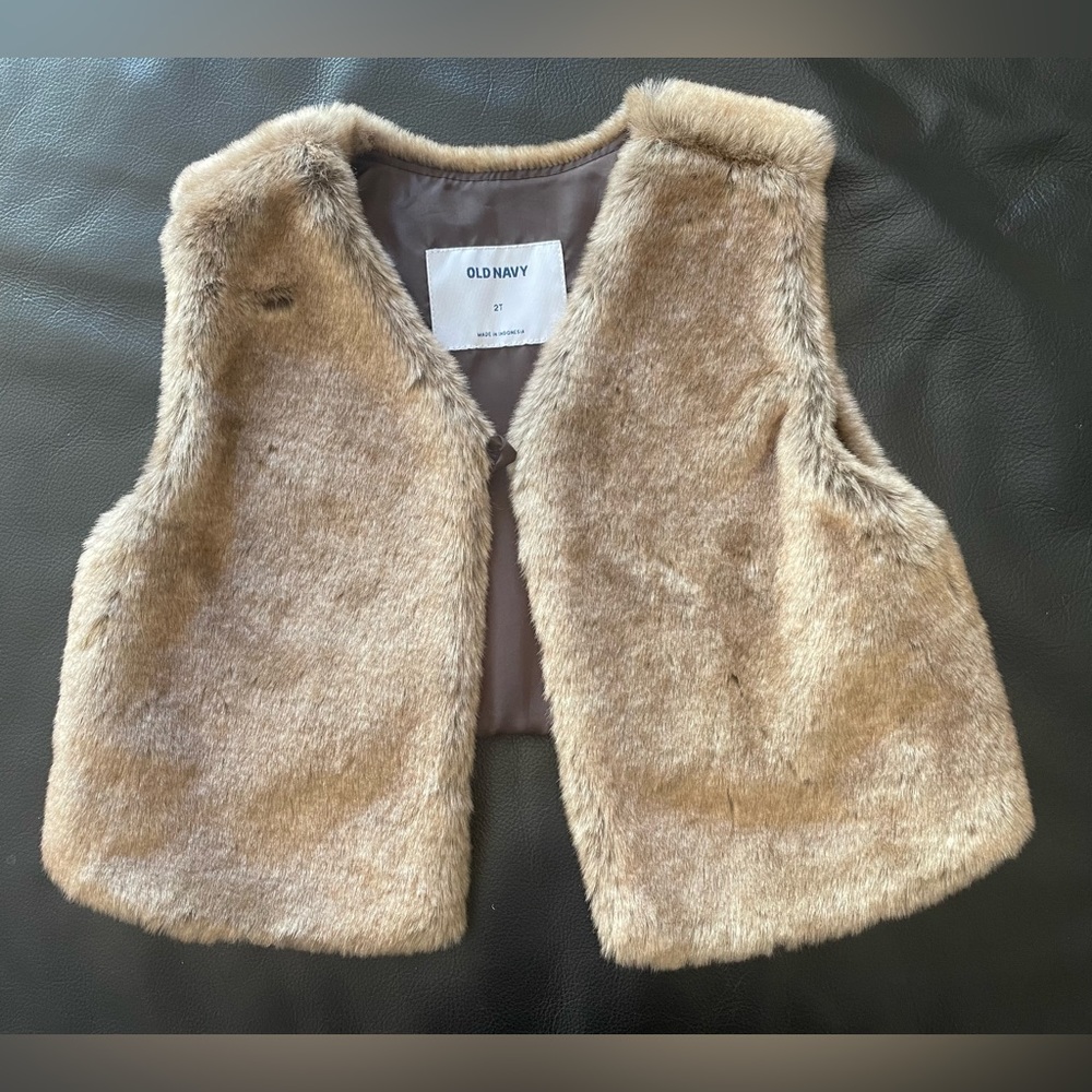Old Navy Faux Fur Vest
